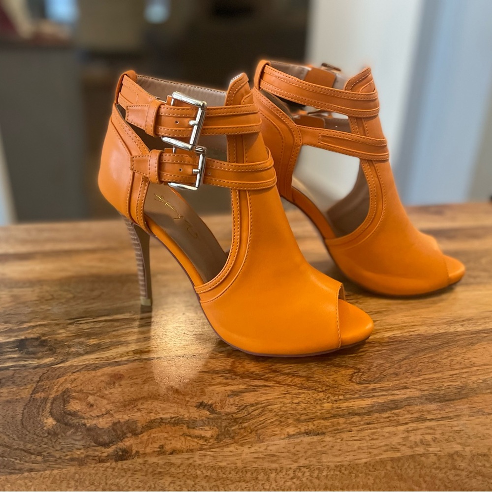 XYD Women Peep Toe Ankle Bootie High Heels